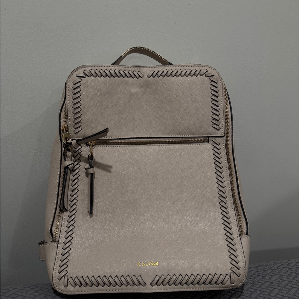 Calpak Kaya 15” Laptop Backpack - Stone